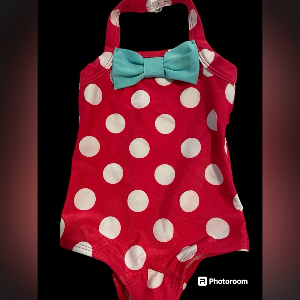 NWT- Cat & Jack Girls One Piece Swimsuit-Sz. 6-7